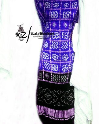 Rama-Black GajiSilk Gharchola DressMaterial Dress Materials