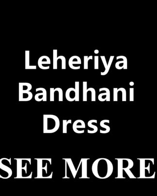 Leheriya Bandhani Dress