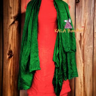 Red Green Plain Dress Material Pure Modal Silk Dress Materials