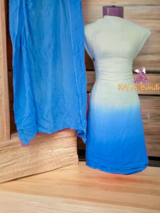 Sky Plain Dress Material Pure ModalSilk