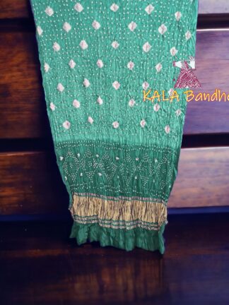 Rama Bandhani Dupatta Pure Modal Silk
