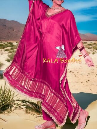 Rani Plain Kaftan Pure Modal Silk