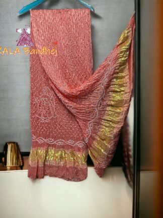 Pitch Dhingli Bandhani Dupatta Pure ModalSilk