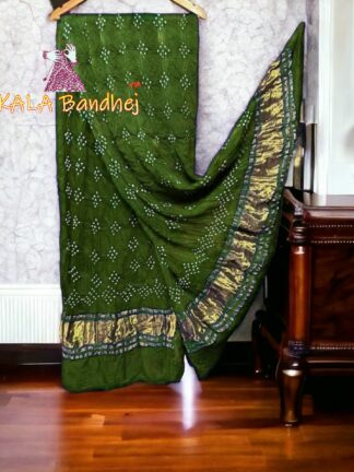 Mehendi Bandhani Dupatta Pure ModalSilk