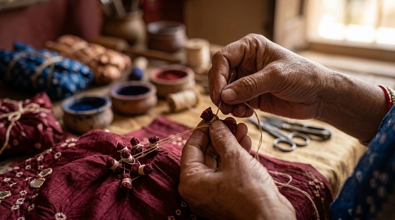 Kala Bandhej Handcrafted Shibori Collection